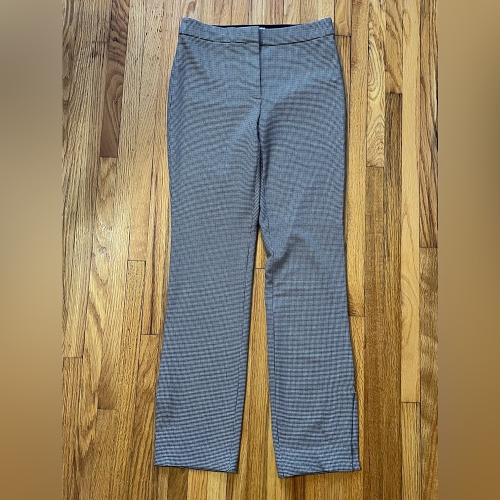 Aritzia Babaton Houndstooth Patterned Pants sz 2